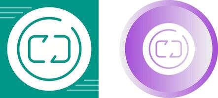 Repeat Circle Vector Icon