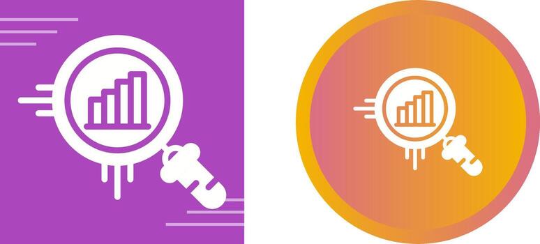 icono de vector de analítica