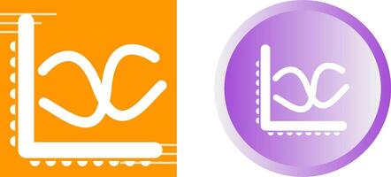 Graph Vector Icon