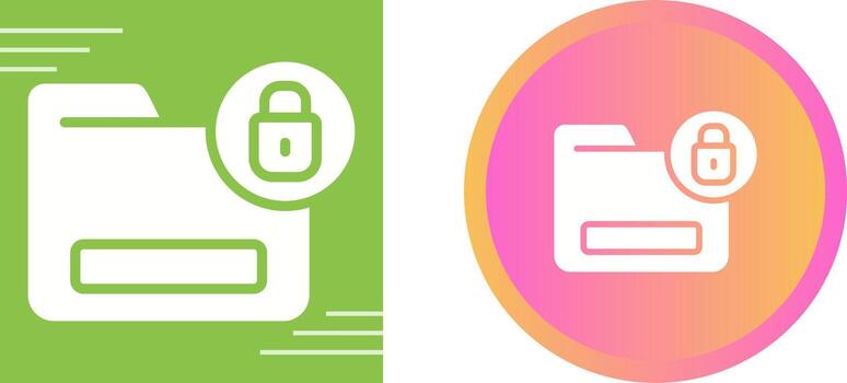 documento cifrado vector icono