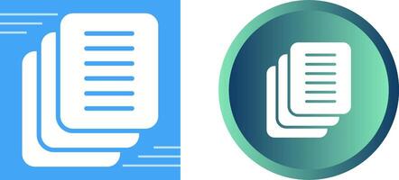 Document Version Control Vector Icon
