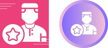 Five Star Review Vector Icon