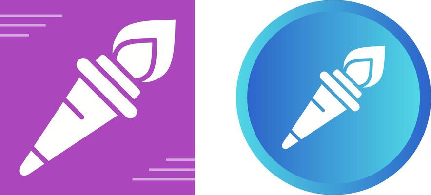 Torch Vector Icon