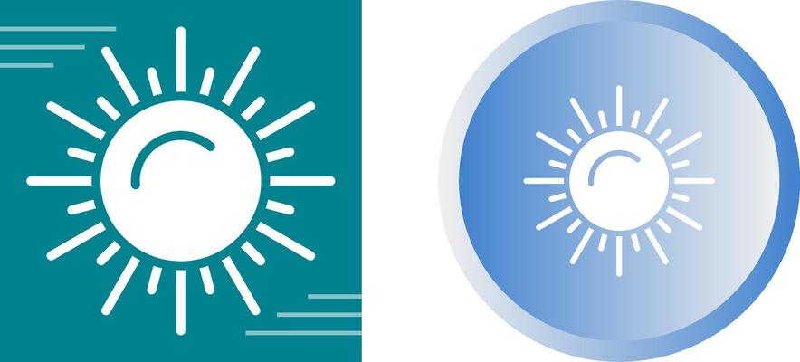 Sun Vector Icon
