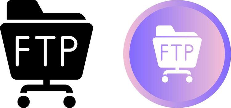 FTP Server Vector Icon