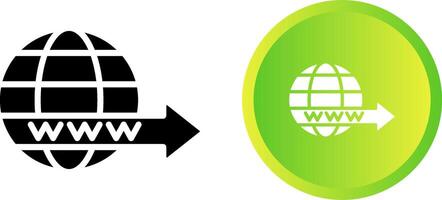 Domain Forwarding Vector Icon