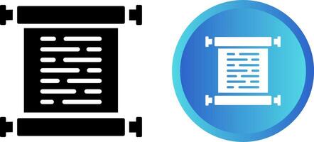 Scroll Vector Icon