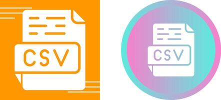 CSV Vector Icon