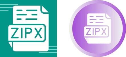 ZIPX Vector Icon