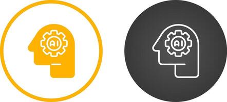 Artificial Intelligence Vector Icon