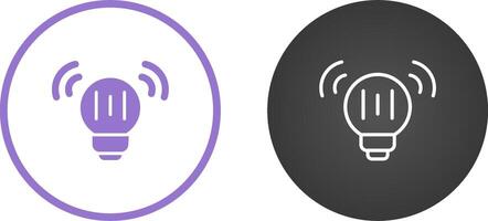 Smart Bulb Vector Icon