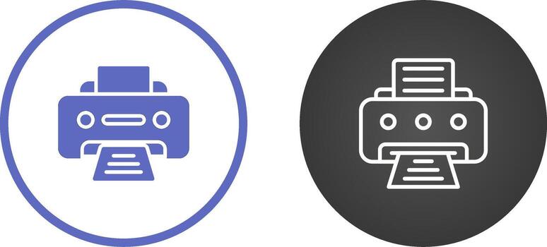 Printer Vector Icon