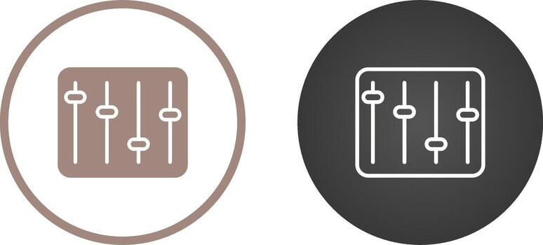 Equalizer Vector Icon
