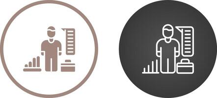 HR Analytics Vector Icon