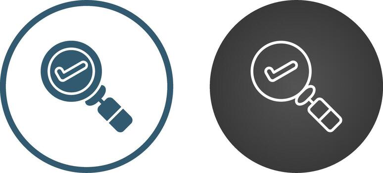 Quality Control Vector Icon