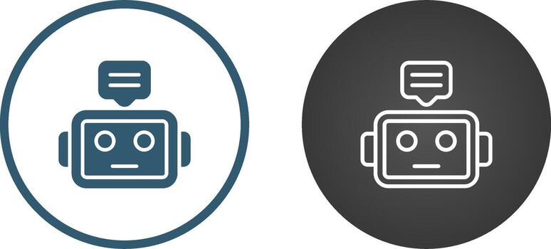 chatbots vector icono