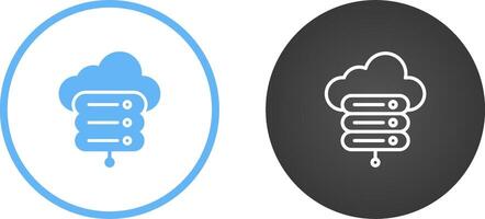 Cloud Storage Vector Icon