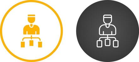 User Flow Vector Icon