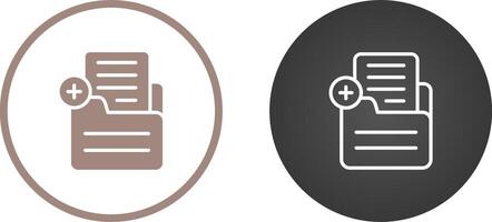 Document Add Vector Icon