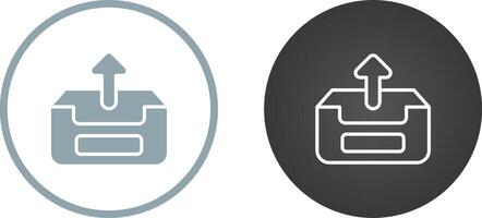Outbox Vector Icon