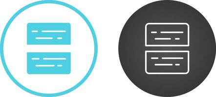 Document Split Vector Icon