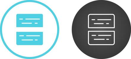 Document Split Vector Icon