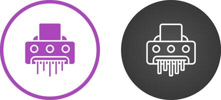 Document Cut Vector Icon