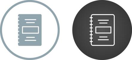 Notebook Vector Icon
