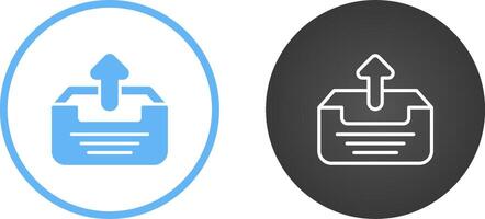Outbox Vector Icon