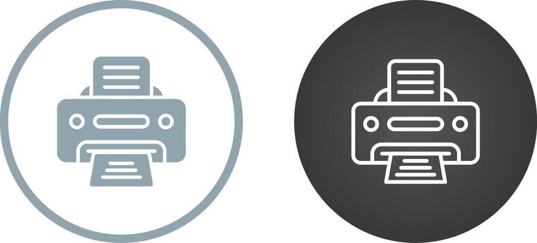 Printer Vector Icon