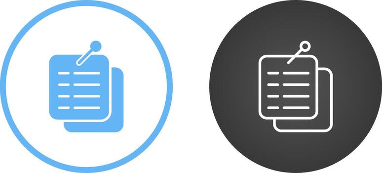 Document Annotation Vector Icon