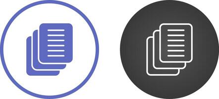 Document Version Control Vector Icon