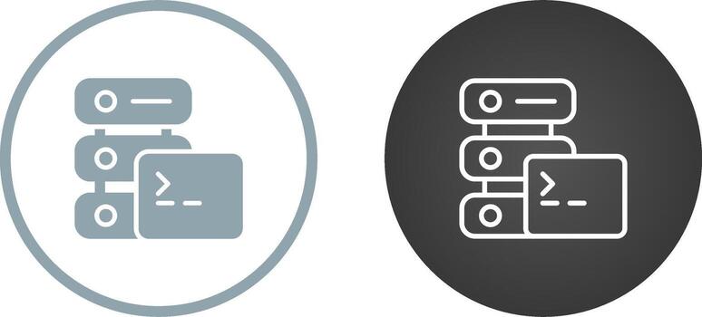 SSH Hosting Vector Icon