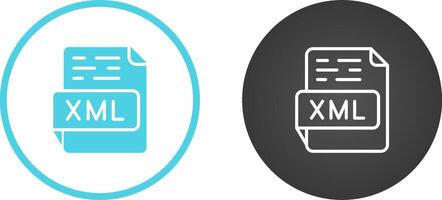 XML Vector Icon