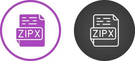 ZIPX Vector Icon