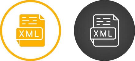 XML Vector Icon