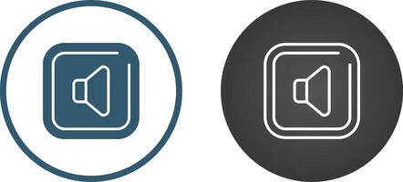 Speaker Square Vector Icon