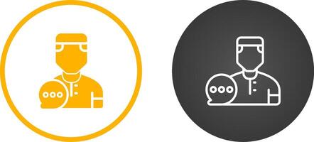 User Chat Vector Icon