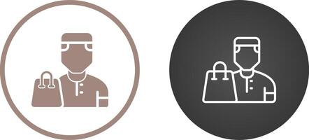User Shopping Vector Icon