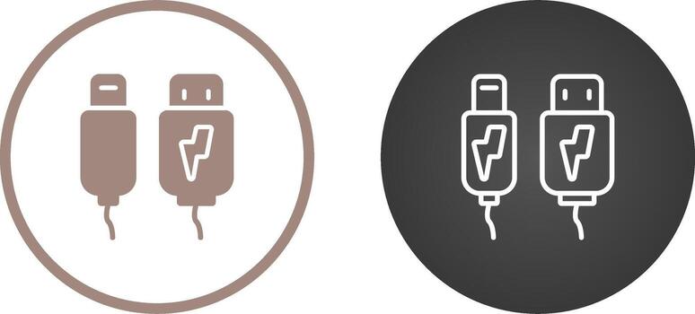 icono de vector de rayo