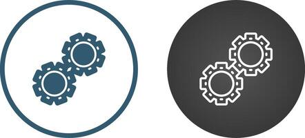 Gears Vector Icon