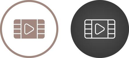Multimedia Player Vector Icon