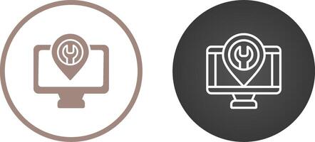 Computer Vector Icon