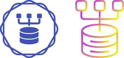 Data Modeling Vector Icon