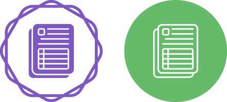 Spreadsheet Vector Icon