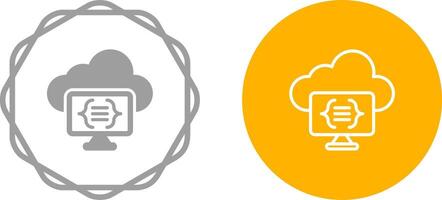 Serverless Computing Vector Icon