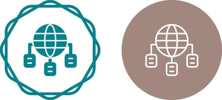 Network as a Service Vector Icon