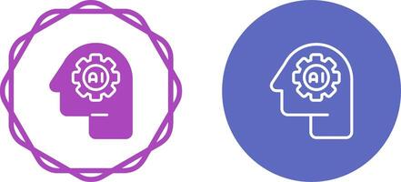 Artificial Intelligence Vector Icon