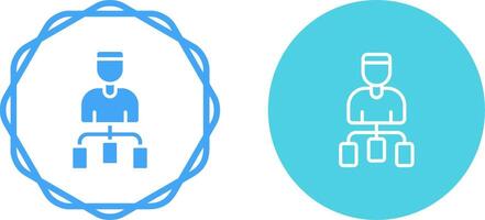 User Flow Vector Icon
