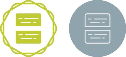 Document Split Vector Icon